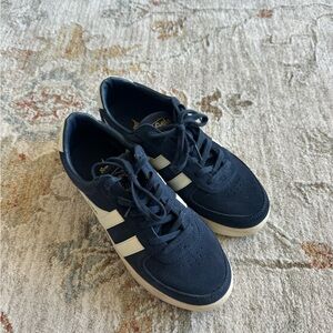Gola Navy and White Women's Sneakers
